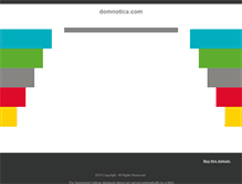 Tablet Screenshot of domnotica.com